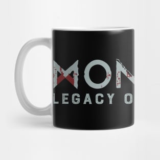 Monarch legacy of monster -grey logo Mug